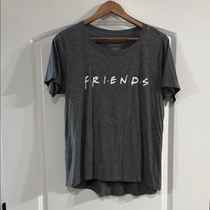 FRIENDS Dark Gray Short Sleeve Tee